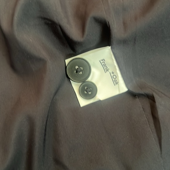 Frank & Oak Navy Blue Blazer (part of a set) - Picture 4 of 7